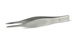 Tweezer, stainless steel, pointed, 9,5 cm.