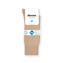Steven beige socks 100% cotton