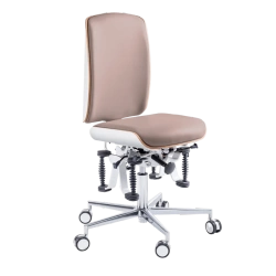 Zdrowotne krzesło RUCK STOOL Bioswing, CPL Biały, taupe