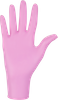 Rękawice nitrylowe nitrylex® pink, S, 100 szt.