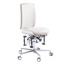 Zdrowotne krzesło RUCK STOOL bioswing, CPL Biały, biały