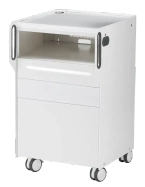 Podologiczna szafka RUCK® ROOM move S z światłem LED, CPL biały