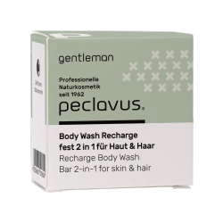 peclavus® gentleman Odżywiająca kostka myjąca 2 w 1 do ciała i włosów 30 g