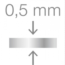 Klamry ortonyksyjne RUCK® NAGELKORREKTUR ORTOGRIP professional, rozmiar 6, 5 sztuk.