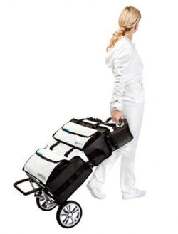 Dwukołowy Alu-transporter do systemu mobilnego RUCK® MOBILSystem