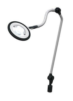 Lampa z lupą RUCK® PODOLOG CIRCLE S mobil, Black Edition 