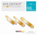 Złota klamra ortonyksyjna RUCK® GOLDSTADT PROFESSIONAL, pełna,  gr 0,15mm, rozm 20, 1szt.