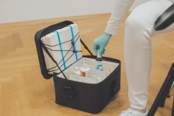 RUCK® torba robocza S z pojemnikami solid Box L na instrumenty, TPU, ciemny granit