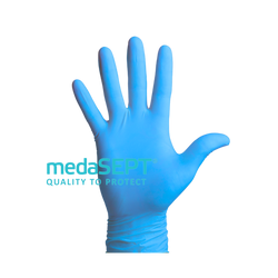 Medasept nitrile gloves, size XS, 100 pieces