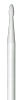 Busch frez ceramiczny do paznokci i skórek, drobne nacięcie X, 2,3 mm
