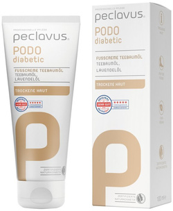 Krem do stóp z olejkiem drzewa herbacianego peclavus® PODOdiabetic, 100 ml