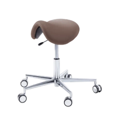 Podologiczny taboret RUCK STOOL saddle, muskat, długi