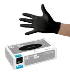 RUCK® Nitril Gloves - black, 100 pc