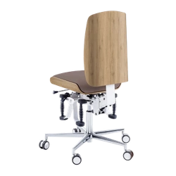 Zdrowotne krzesło RUCK STOOL Bioswing, CPL Dąb, muskat