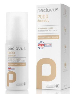 Spray do stóp z mikrosrebrem peclavus® PODOdiabetic, 150 ml