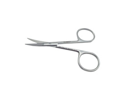 Scissors - point stainless, curved nr 3