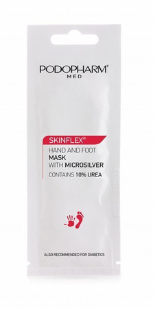 PODOPHARM Hand and foot mask with microsilver, 10 ml