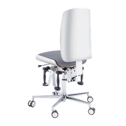 Zdrowotne krzesło RUCK STOOL Bioswing, CPL Biały, ocean