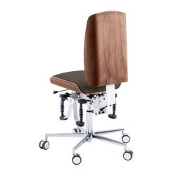 Zdrowotne krzesło RUCK STOOL Bioswing, CPL Orzech, espresso