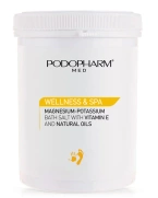 PODOPHARM Magnezowo-potasowa sól kąpielowa z witaminą E i naturalnymi olejkami WELLNESS & SPA, 1400 g
