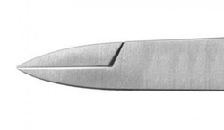 Podologiczne cążki RUCK® do wrastających paznokci, matowe, 10 cm