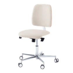 Podologiczne krzesło RUCK STOOL dynamic, comfort, CPL Biały, natural