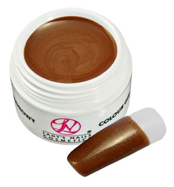 Żel kolorowy na paznokcie, PROFI, paerl colour, Chocolate Gloss, 5g