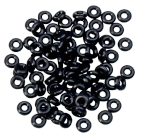 RUCK Protective Rings for Burs, black, Ø 2.34 mm, 10 pcs