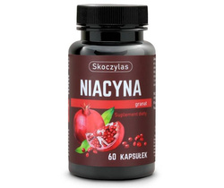 SKOCZYLAS Niacyna z granatem, 60 kapsułek
