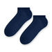 Steven navy ankle socks 100% cotton Sanitized non binding seamless