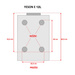 Yeson E Series 12L BLACK LED Medical Autoclave | Class B with Printer