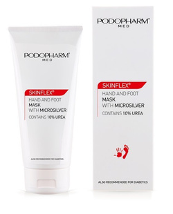 PODOPHARM Hand and foot mask with microsilver, 75 ml