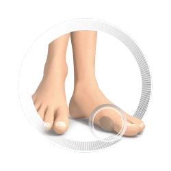 RUCK smartgel owalne plastry odciążające 53 × 36 mm, 4 sztuki