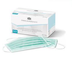 Hygiene masks medical class 1, green 50 pcs.