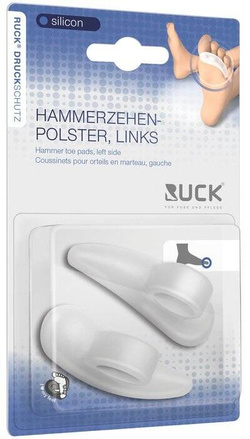 Podkładka na palec młotkowy RUCK® silicon, lewa, 2 szt.