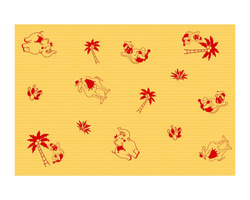 Hygienic paper tablecloth on a roll - 40 pcs