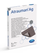 Atrauman Ag compress, 10 pc  5 x 5 cm