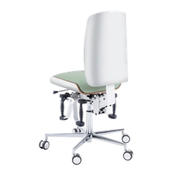Zdrowotne krzesło RUCK STOOL Bioswing, CPL Biały, szałwia