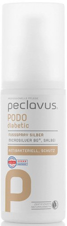 Spray do stóp z mikrosrebrem peclavus® PODOdiabetic, 150 ml