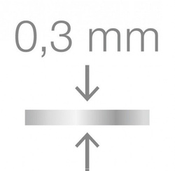 RUCK® NAGELKORREKTUR ORTOGRIP professional - klamry ortonyksyjne, rozm 1, 5 szt.