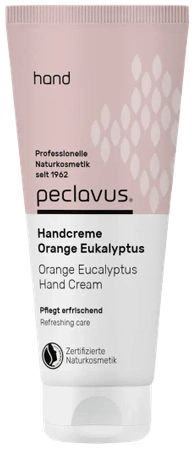 peclavus hand odświeżający krem do rąk pomarańcza i eukaliptus 100 ml