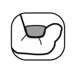 Podologiczne cążki do obcinania paznokci RUCK®, wklęsłe ostrze, rozm 13 cm