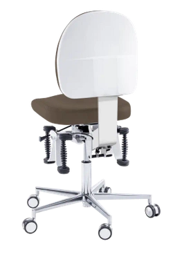 Krzesło zdrowotne Bioswing, beauty, mocca, rozmiar 2, podnośnik długi