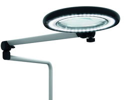 Lampa z lupą 3,5 dpi, szeroki zasięg – Podolog Circle XL Professional, Black