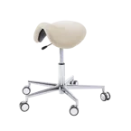 Podologiczny taboret RUCK STOOL saddle, natural, długi