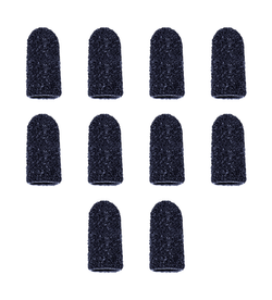 RUCK Certyfikowane kapturki ścierne do pedicure, LONG, Ø 11 mm / ziarn. 60 (10 szt.)