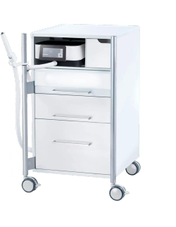 Mobilna szafka podologiczna RUCK® ROOM CLASSIC - rozm. S LED