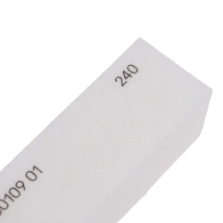 RUCK® White Nail Buffer Block 240 Grit, Pack of 10
