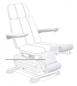 Hygienic pads on chair - the calf legs, 50 pcs