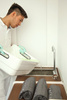 Wózek do pedicure RUCK® ROOM POOL, CPL Dekor Orzech